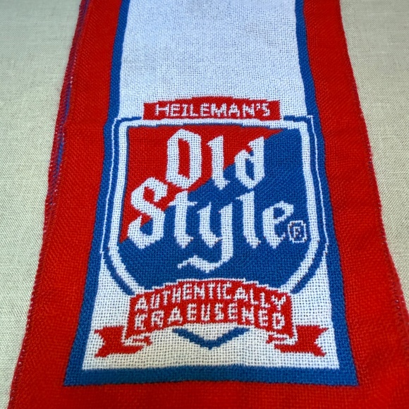 Vintage Chicago Cubs Old Style Advertising Scarf - Picture 10 of 10